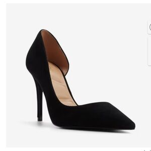 Aldo Chelsey Pump- Black Suede Women's Heels